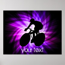 Cool Purple Cycling Print