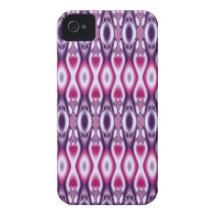 Cool purple pink Patterns iPhone 4 case