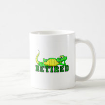 Cool retirement gator mugs
