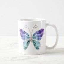 Cool Shades Rainbow Wings Butterfly Coffee Mugs