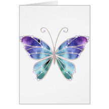 Cool Shades Rainbow Wings Butterfly Greeting Cards