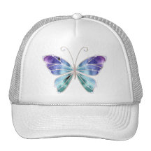 Cool Shades Rainbow Wings Butterfly Mesh Hat