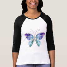 Cool Shades Rainbow Wings Butterfly Tee Shirts