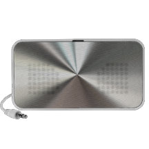 Cool Silver Metal Speaker