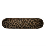 Cool Skateboard Leopard Print Deck NEW!