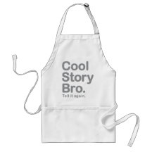Cool Story Bro. Apron