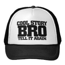 Cool story bro mesh hats
