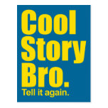 Cool Story Bro. Postcard