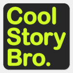 Cool Story Bro. Sticker
