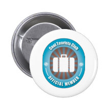 Cool Tourists Club Buttons