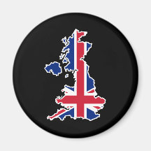 Cool United Kingdom Refrigerator Magnets