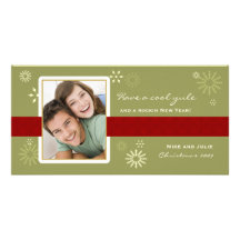 Cool Yule Photo Card