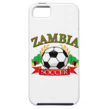 Cool Zambian soccer designs iPhone 5 Cases