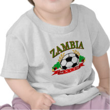 Cool Zambian soccer designs Tshirts