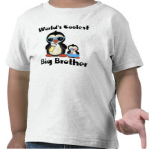 Coolest big brother penguin shirt
