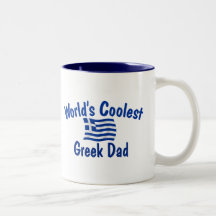Coolest Greek Dad Coffee Mug