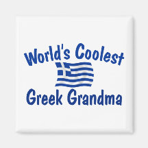 Coolest Greek Grandma Magnets