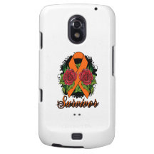 COPD Survivor Rose Grunge  Tattoo Samsung Galaxy Nexus Case
