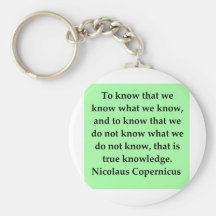 copernicus quote keychain