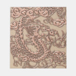 Copper Dragon on Shell Leather Texture notepads