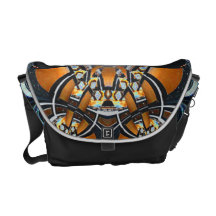 Copper Jewellery Rickshaw Messenger Bag
