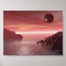 Copper Moon Print