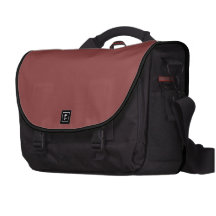 Copper Rust Black Laptop Case Commuter Bag