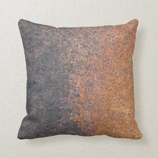 Copper Texture Pillow Cushion Zazzle
