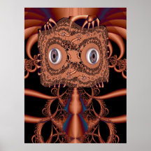 Copperhead Fractal Poster