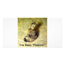 CopyCat, I've Been "Floored." Custom Photo Card
