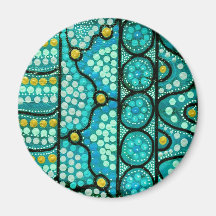Coral Journey Fridge Magnet