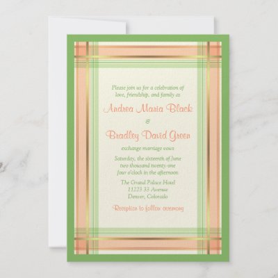 idea for pink country wedding invitations