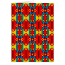coreopsis var tile greeting card