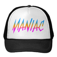 Corey Tiger 1980s Retro Maniac Hat