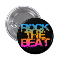 Corey Tiger 1980S Retro Rock The Beat Pinback Buttons