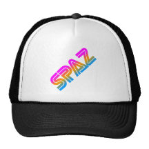 COREY TIGER 1980's RETRO SPAZ Hats