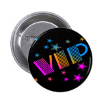 COREY TIGER 1980s RETRO VIP STARS Pins
