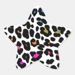 Corey Tiger 80s Leopard Spots (White) stickers