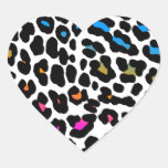 Corey Tiger 80s Leopard Spots (White) stickers