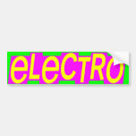 Corey Tiger 80s Vintage Electro bumper stickers