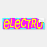 Corey Tiger 80s Vintage Electro bumper stickers