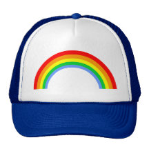 Corey Tiger 80s Vintage Rainbow Hat