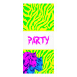Corey Tiger 80s Vintage Twin Tigers invitations