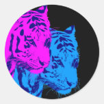 Corey Tiger 80s Vintage Twin Tigers stickers