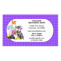 Corgi Tub Full Business Cards