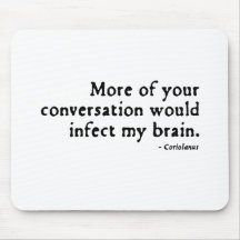 Coriolanus Insult (16thC version) Mouse Mats