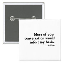 Coriolanus Insult (16thC version) Pinback Buttons
