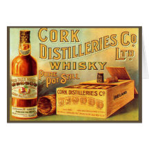 Cork Distilleries Whisky Vintage Ad Cards