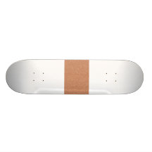Corkboard Bulletin Board Textured Skateboard