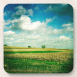 Corn and Clouds Beverage Coaster